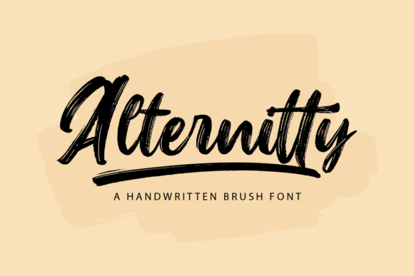 Alternitty Brush: A Font That Elevates Your Campaign’s Visual Story