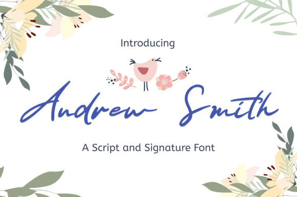 Andrew Smith Font: A Signature Touch for Your Brand