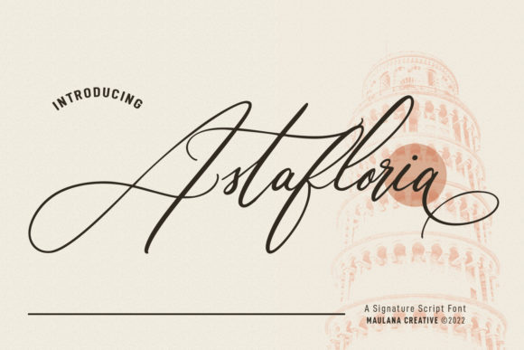 Astafloria Font: A Romantic Script for Powerful Marketing