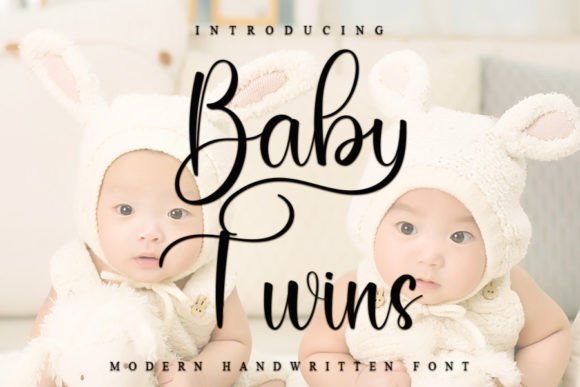 Baby Twins Font Review: A Handwritten Typeface with an Elegant Touch