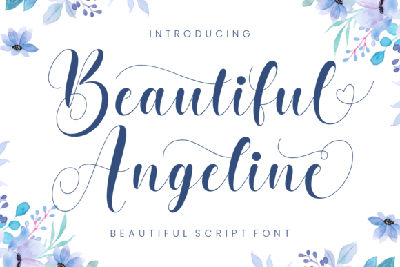 Beautiful Angeline: A Script Font That Elevates Web Design