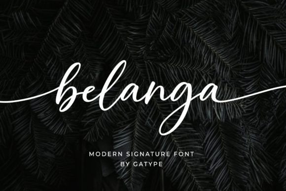Belanga Font: A Handwritten Typeface for Modern Web Design