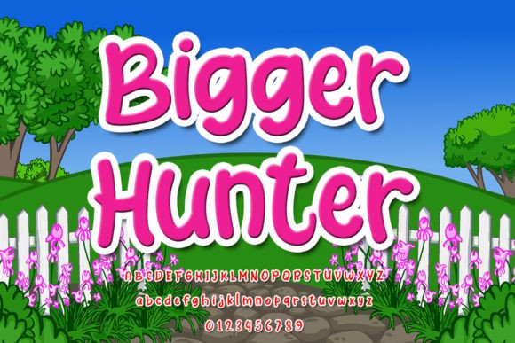 Bigger Hunter: A Playful Typeface That Powers Campaigns