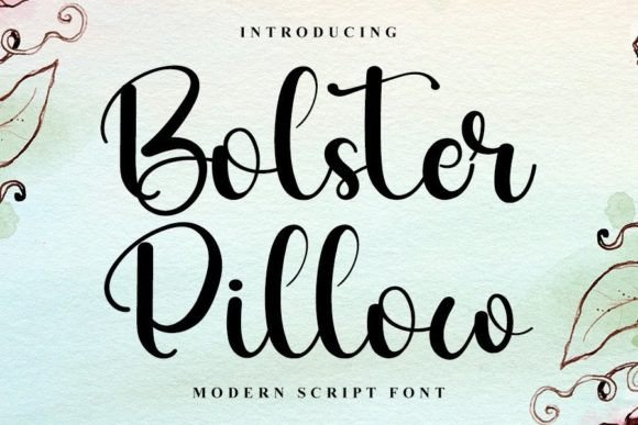 Bolster Pillow Font: A Handwritten Typeface That Elevates Brand Identity