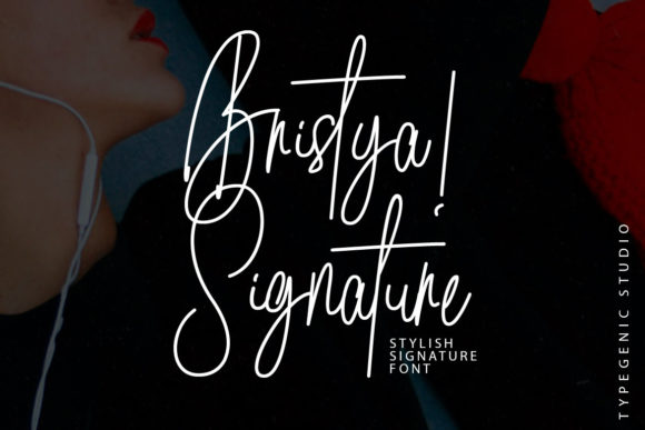 Bristya Signature: A Handwritten Font That Elevates Branding