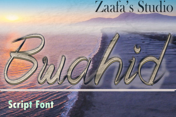 Bwahid: A Handwritten Font That Brings Craft Projects to Life
