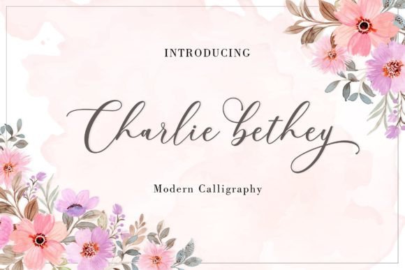 Charlie Bethey Font: A Beautiful Script for Digital Branding