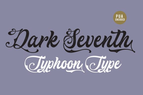 Dark Seventh Font: Elevate Your Campaign’s Message with Handwritten Elegance