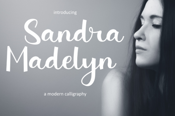 Elevate Your Editorial Design with the Sandra Madelyn Handwritten Typeface