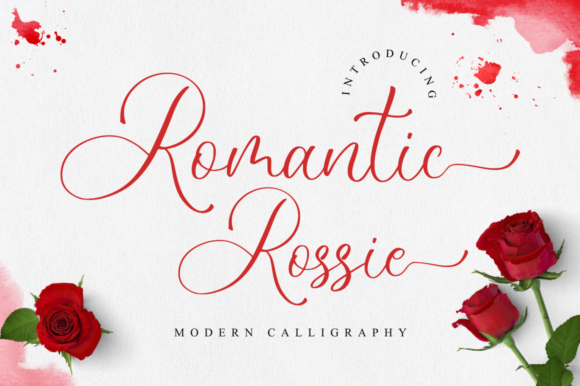 Enhance Your Brand with the Romantic Rossie Handwritten Font