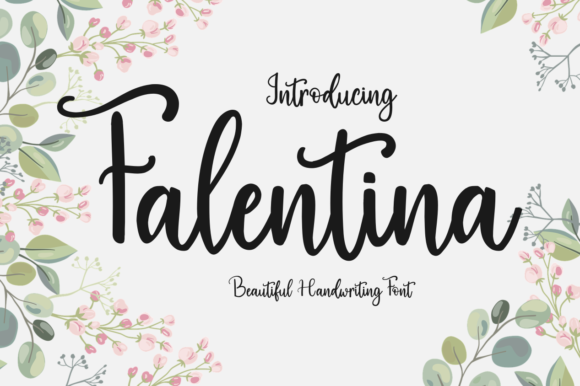 Falentina Font: A Delightful Display Typeface for Web Designers