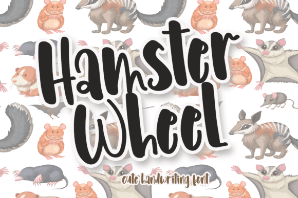 Hamster Wheel Font: A Luxurious Script for Campaign Headlines