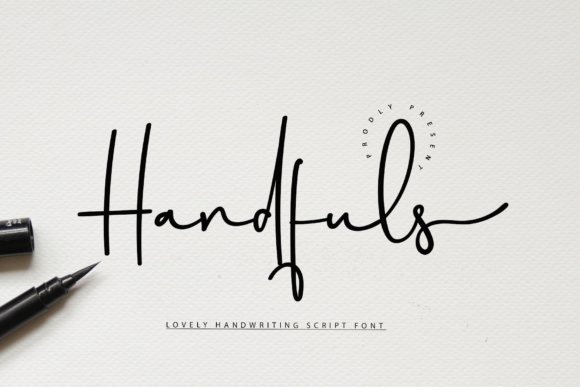 Handfuls Font: Elevating Editorial Design with Elegance
