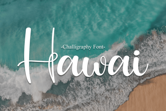 Hawai Font: A Graceful Handwritten Typeface for Editorial Design
