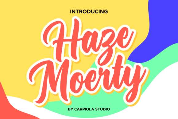 Haze Moerty: A Handwritten Font That Elevates Digital Design