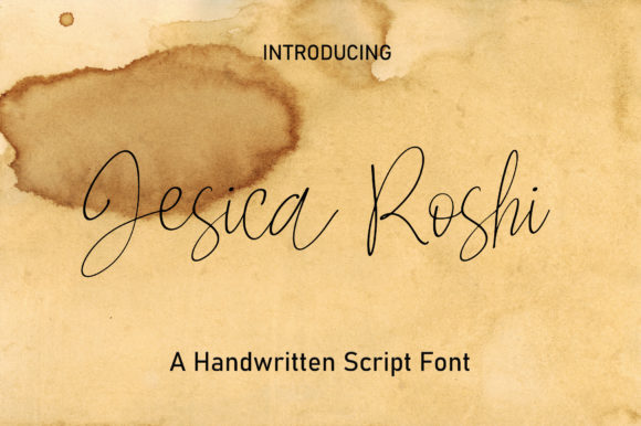 Jesica Roshi Font: A Handwritten Touch for Business Branding
