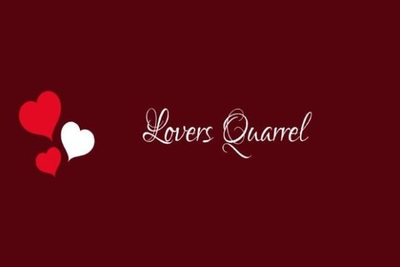 Lovers Quarrel: A Warm, Handwritten Typeface for Creative Branding