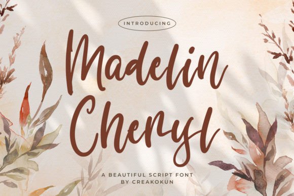 Madelin Cheryl: A Handwritten Typeface That Elevates Brand Design