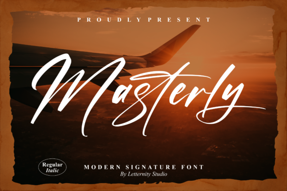 Masterly Font: A Handwritten Typeface for Digital Designers