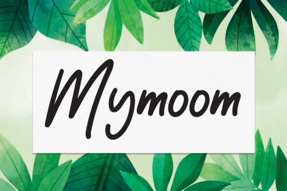 Mymoom Font: A Simple Typography Choice for a Stronger Brand Identity