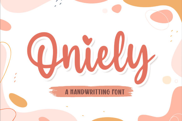 Oniely: A Handwritten Font for Memorable Brand Typography