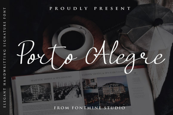 Porto Alegre Font: Elevate Your Web Design with a Signature Script Typeface