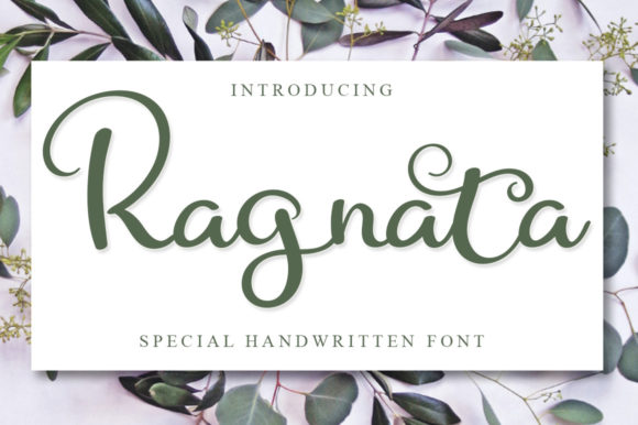 Ragnata Font Review: A Sweet Script for Creative Branding