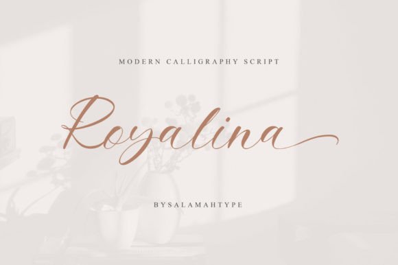 Royalina: A Handwritten Typeface for Elegant Editorial Design