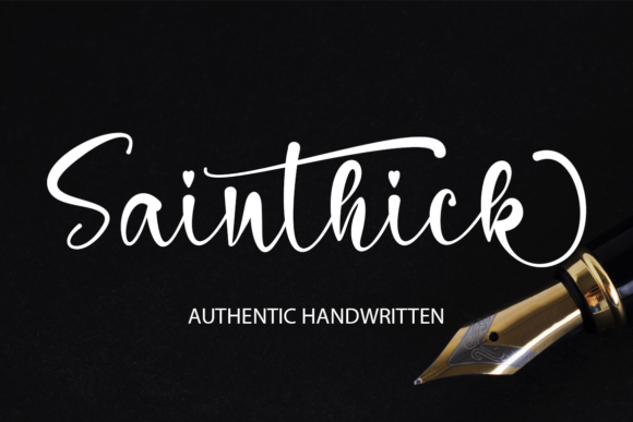 Sainthick Font: Elegance in Modern Web Typography