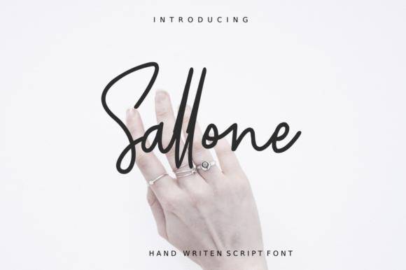Sallone: A Premium Script Font for Memorable Campaign Design