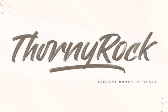 Thorny Rock Font: A Stylish Typeface for Web Design