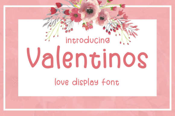 Valentinos Font Review: A Sweet Handwritten Typeface for Creative Branding