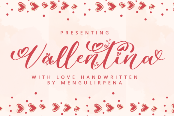Vallentina: A Handwritten Font That Elevates Web Design
