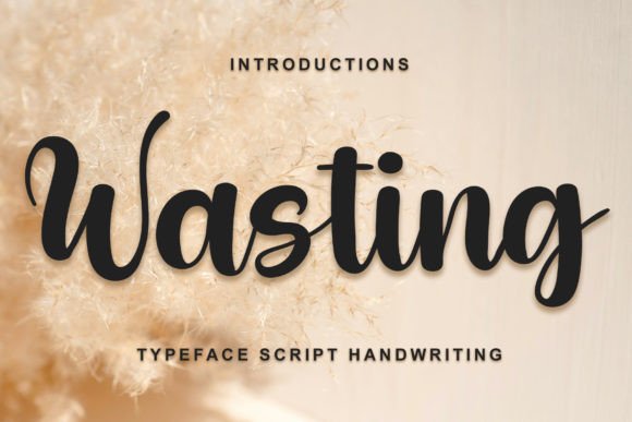 Wasting Font: A Polished Touch for Small Business Branding